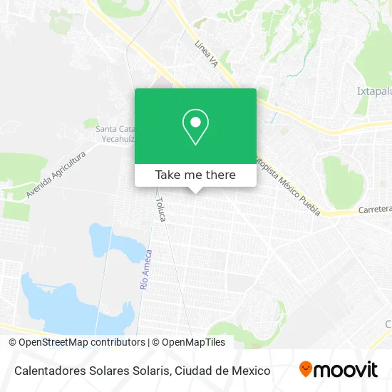 Calentadores Solares Solaris map