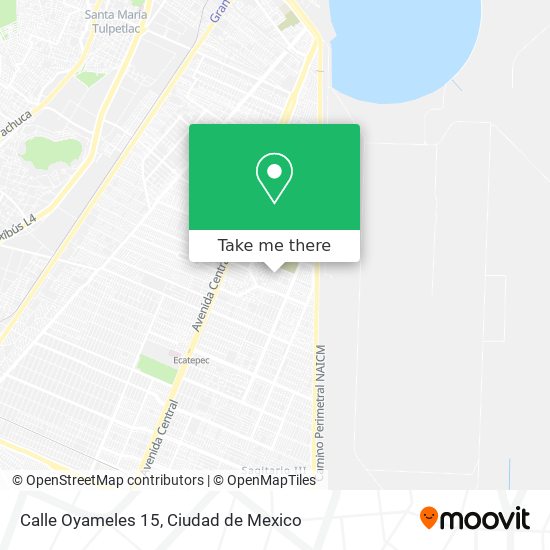 Calle Oyameles 15 map