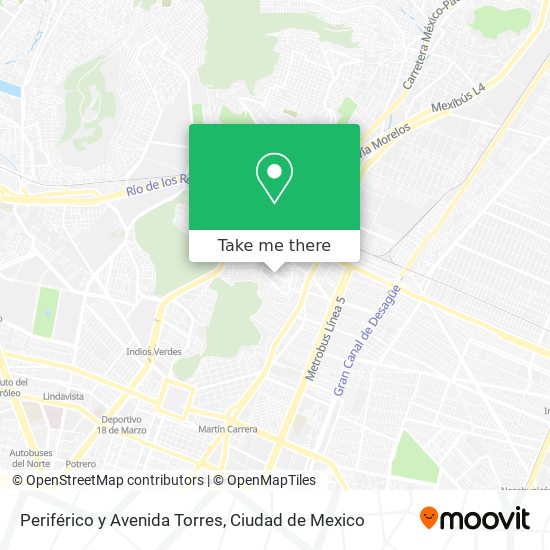 Periférico y Avenida Torres map