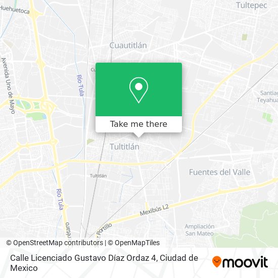 Calle Licenciado Gustavo Díaz Ordaz 4 map