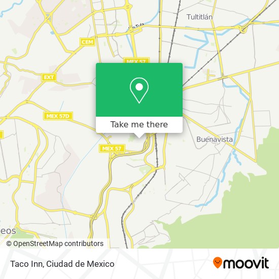 Mapa de Taco Inn