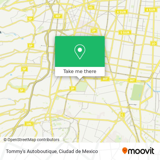 Mapa de Tommy's Autoboutique