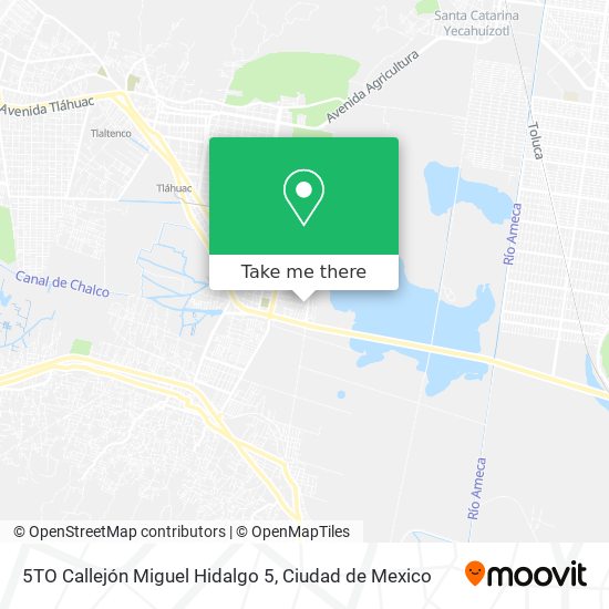 5TO Callejón Miguel Hidalgo 5 map
