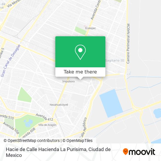 Hacie de Calle Hacienda La Purísima map