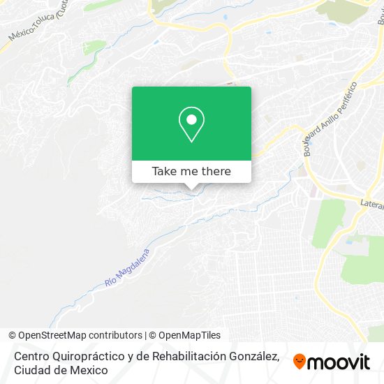 Centro Quiropráctico y de Rehabilitación González map