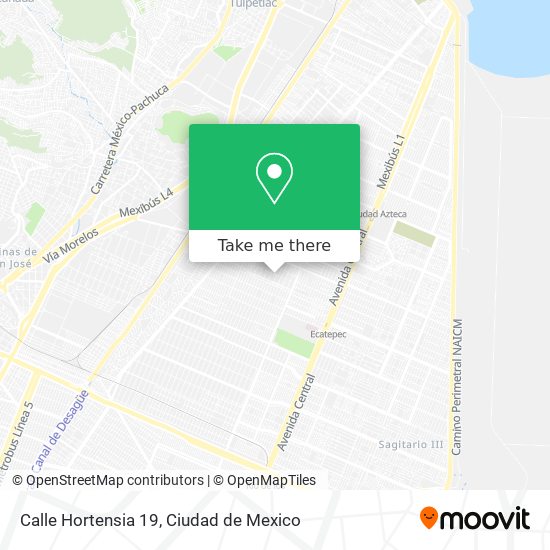 Calle Hortensia 19 map
