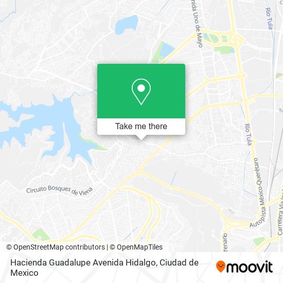 Hacienda Guadalupe Avenida Hidalgo map