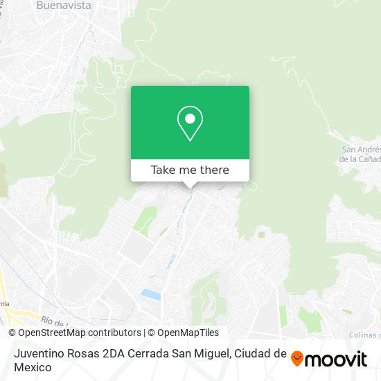 Juventino Rosas 2DA Cerrada San Miguel map