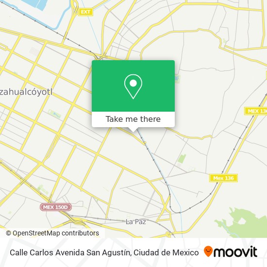 Calle Carlos Avenida San Agustín map