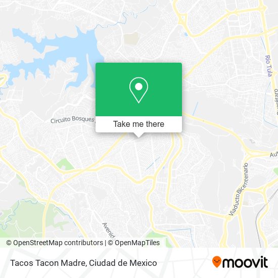 Tacos Tacon Madre map