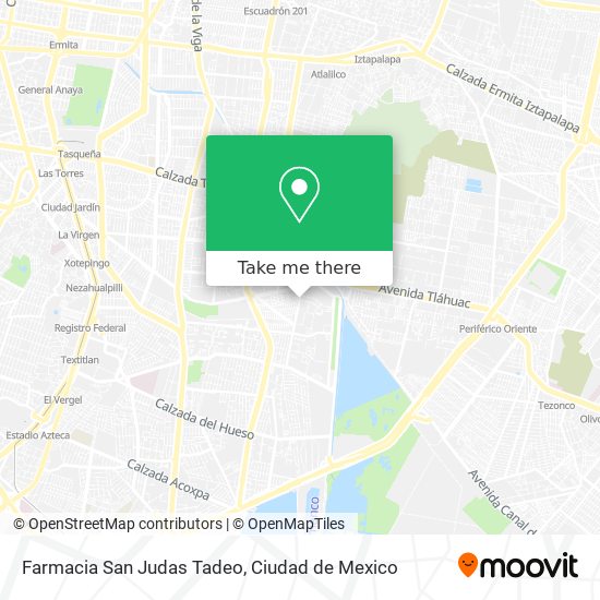 Mapa de Farmacia San Judas Tadeo