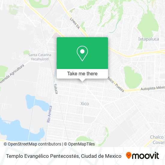 Templo Evangélico Pentecostés map