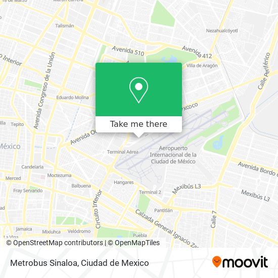 Mapa de Metrobus Sinaloa