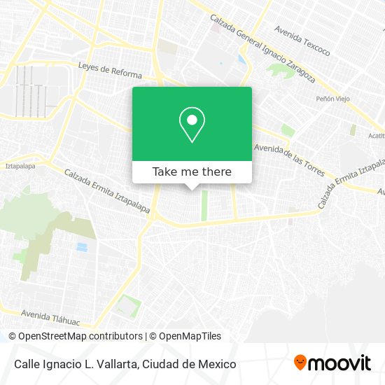 Mapa de Calle Ignacio L. Vallarta