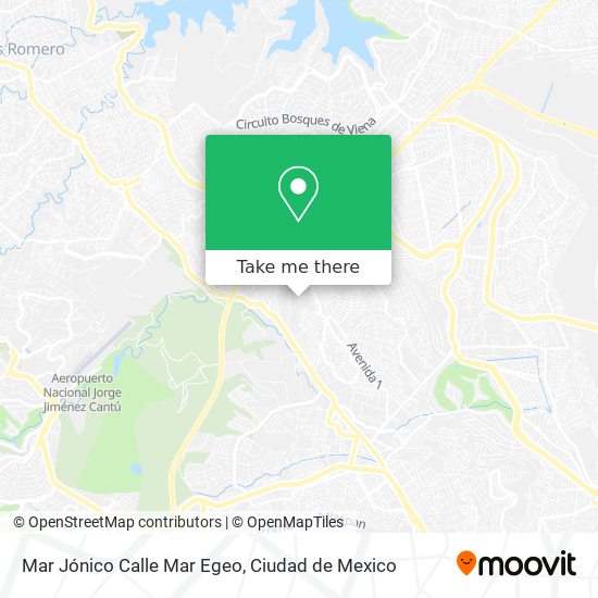 Mar Jónico Calle Mar Egeo map