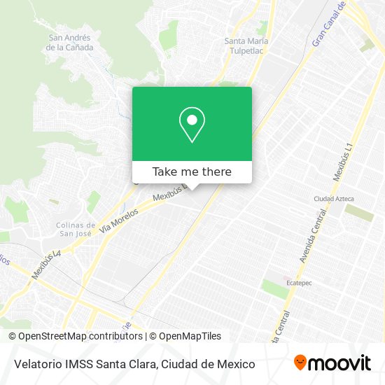 Velatorio IMSS Santa Clara map
