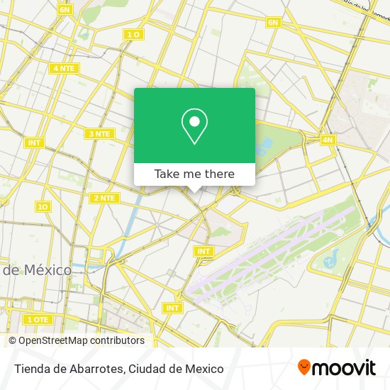 Mapa de Tienda de Abarrotes