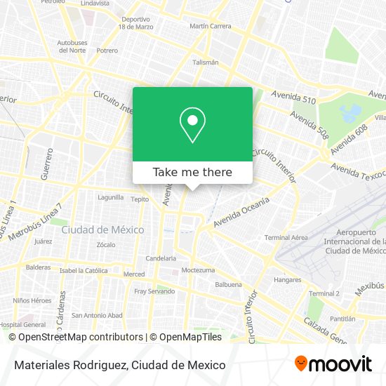 Materiales Rodriguez map