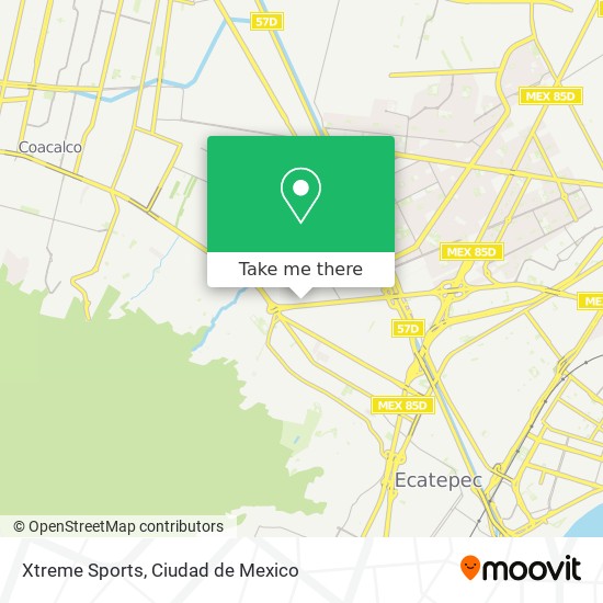 Mapa de Xtreme Sports