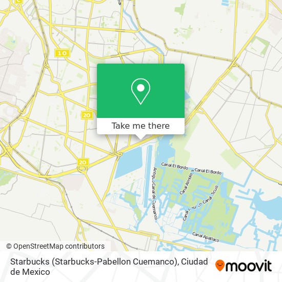 Starbucks (Starbucks-Pabellon Cuemanco) map