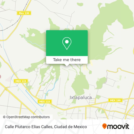Mapa de Calle Plutarco Elías Calles