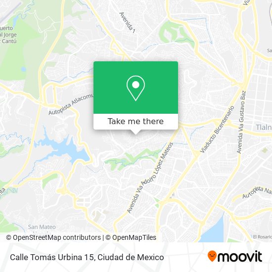 Calle Tomás Urbina 15 map