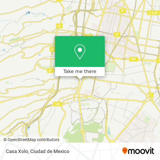 Casa Xolo map