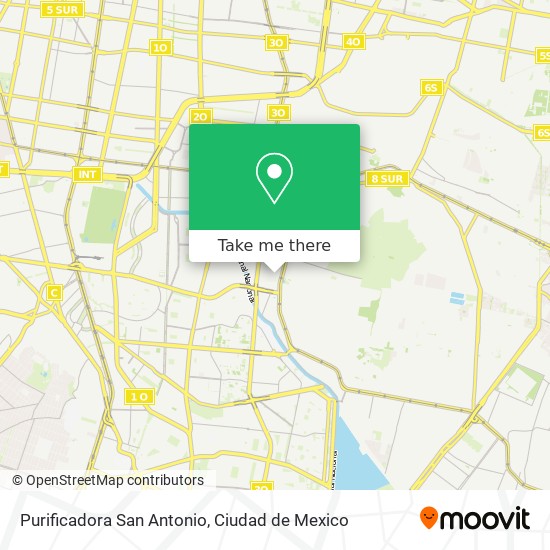 Purificadora San Antonio map