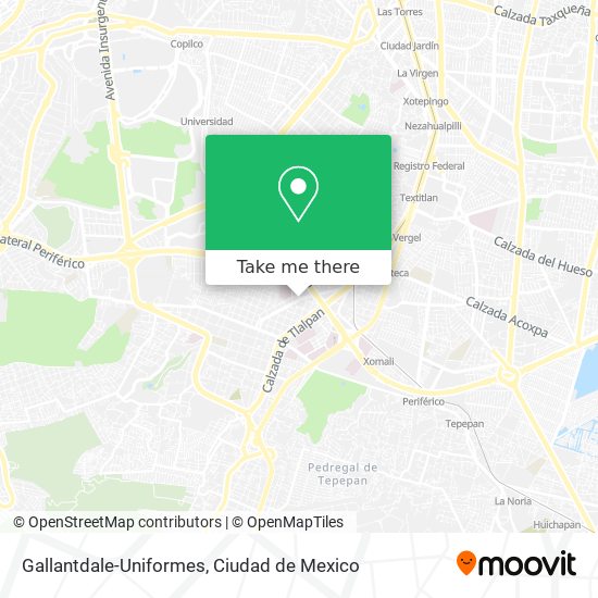 Mapa de Gallantdale-Uniformes