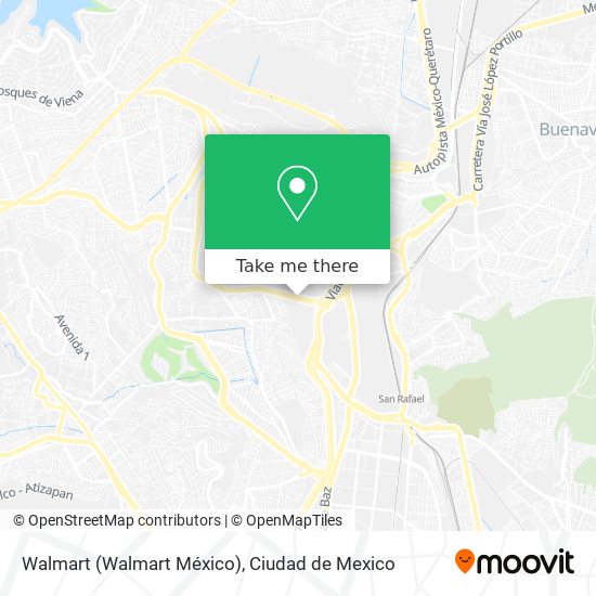 Walmart (Walmart México) map