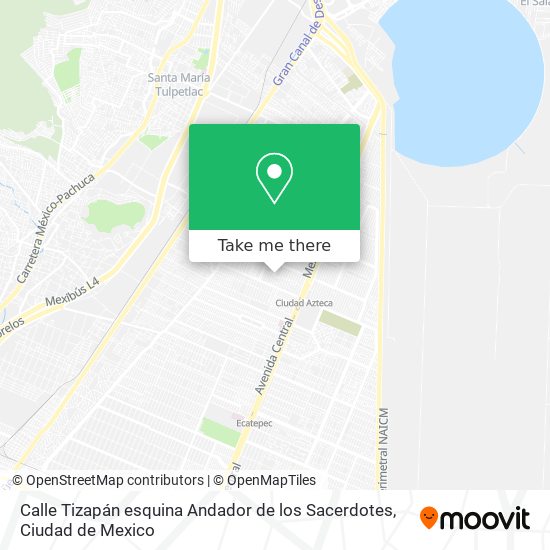 Mapa de Calle Tizapán esquina Andador de los Sacerdotes