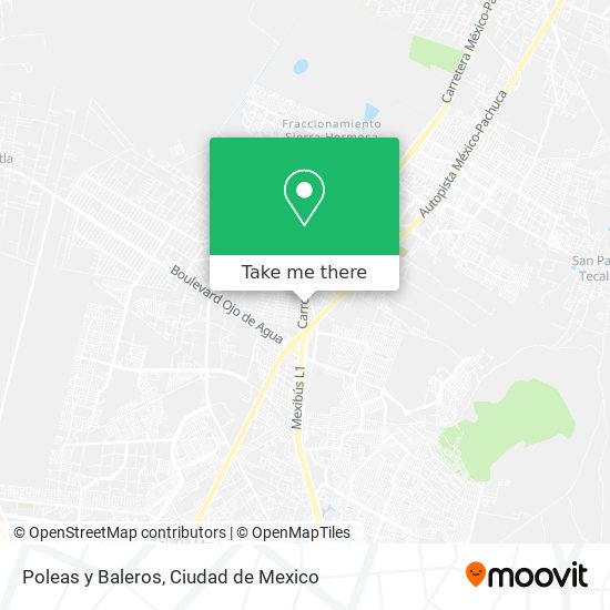 Poleas y Baleros map