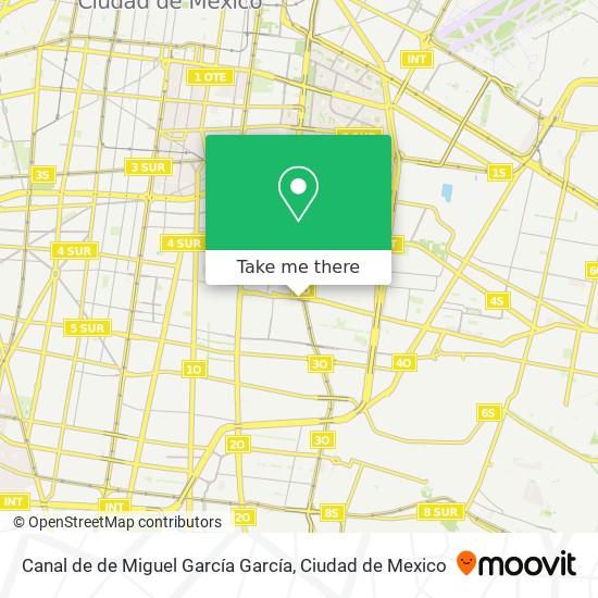Canal de de Miguel García García map