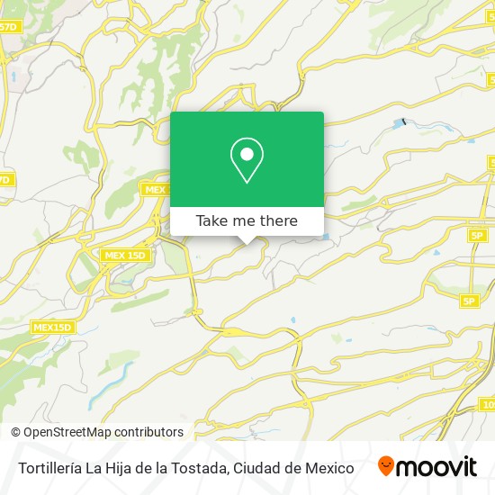 Tortillería La Hija de la Tostada map