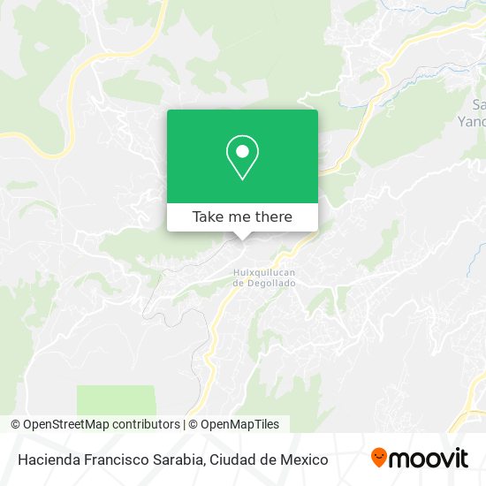 Hacienda Francisco Sarabia map