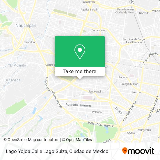 Lago Yojoa Calle Lago Suiza map