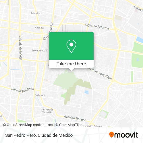 San Pedro Pero map