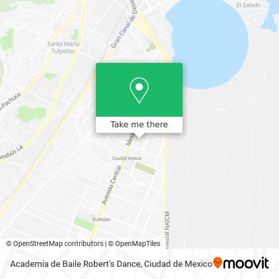 Academia de Baile Robert's Dance map