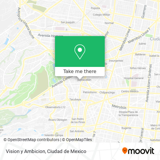 Vision y Ambicion map