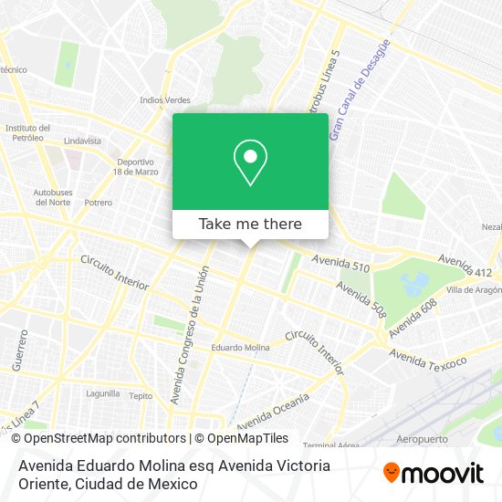 Avenida Eduardo Molina esq Avenida Victoria Oriente map