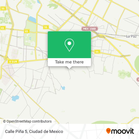Calle Piña 5 map