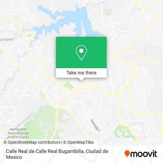 Mapa de Calle Real de Calle Real Bugambilia