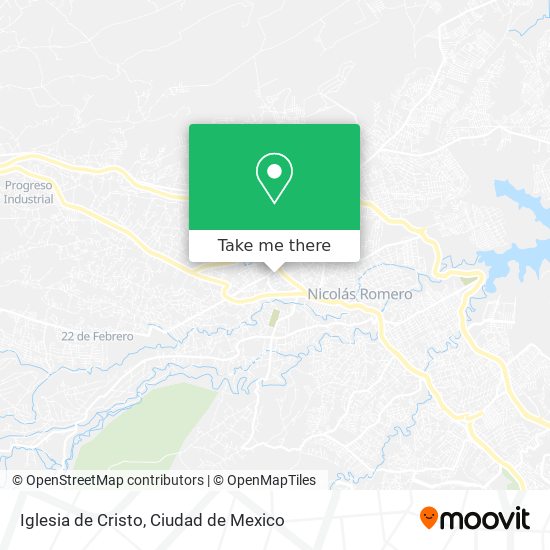 Iglesia de Cristo map