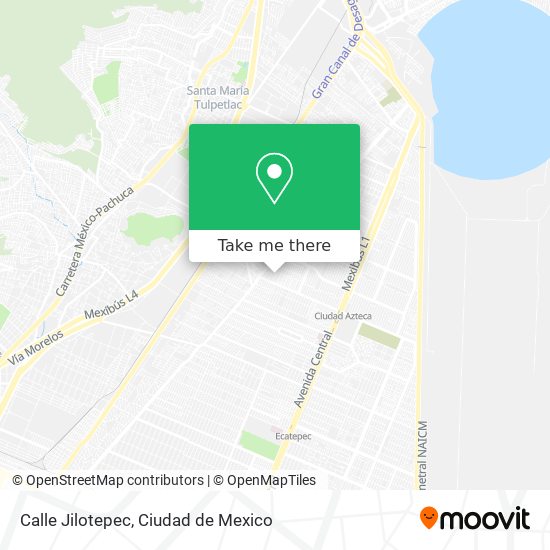 Calle Jilotepec map