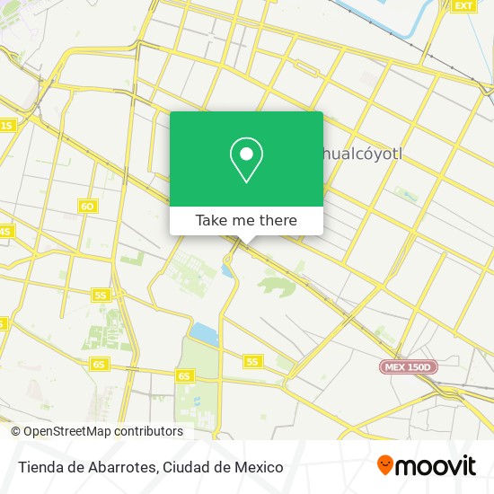 Mapa de Tienda de Abarrotes