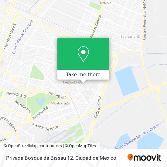 Mapa de Privada Bosque de Bissau 12