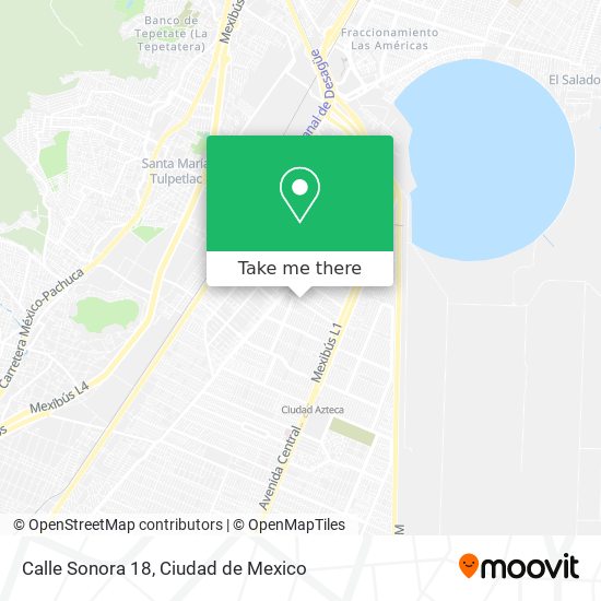 Calle Sonora 18 map