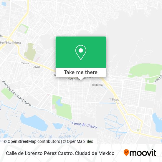 Calle de Lorenzo Pérez Castro map