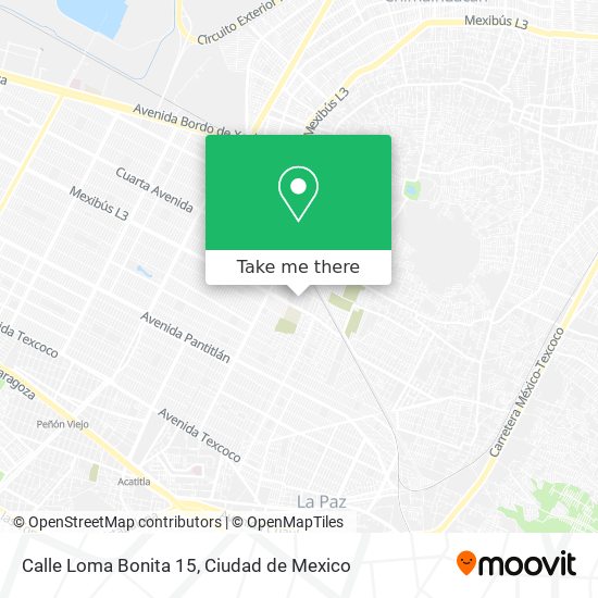 Calle Loma Bonita 15 map