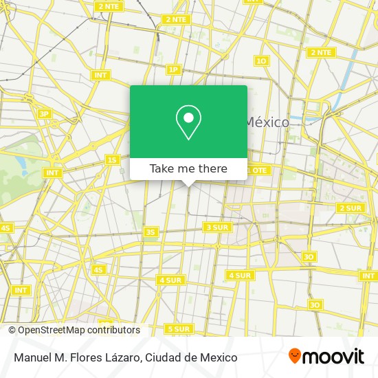 Manuel M. Flores Lázaro map